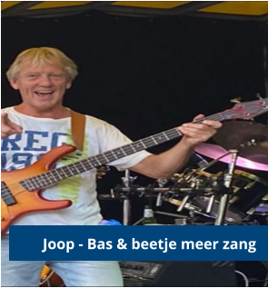 Joop - Bas & beetje meer zang
